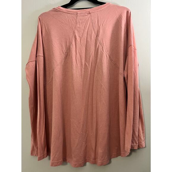 Sweaty Betty London Long Sleeve Hi Lo Activewear Shirt Size US 12 UK L - Picture 2 of 6